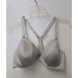 Maidenform One Fab‎ Fit Gray Full Coverage Racerback Underwire Bra Size 40C